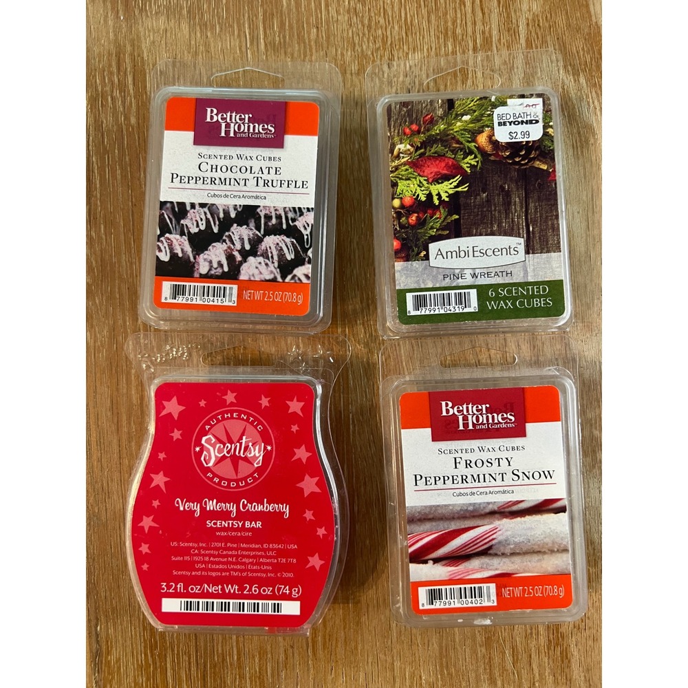 Scented Wax‎ Cubes Lot Better Homes Gardens Scentsy AmbiScents